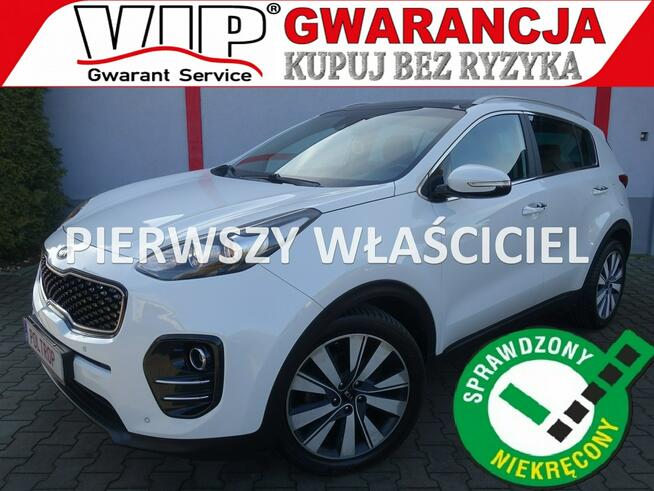Kia Sportage 1,7D Ledy Navi Panorama Skóra Android Auto 1.Właściciel VIP Gwarancja