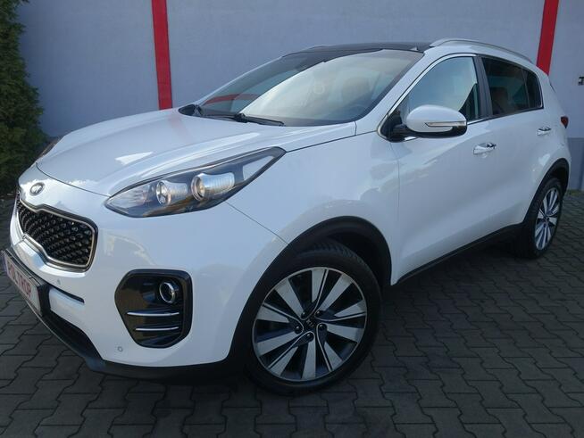 Kia Sportage 1,7D Ledy Navi Panorama Skóra Android Auto 1.Właściciel VIP Gwarancja