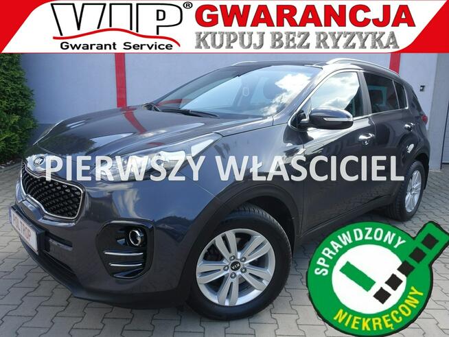 Kia Sportage 1,7D Panorama Półskóra Navi Klimatronik Alu 1.Właściciel VIP Gwarancja