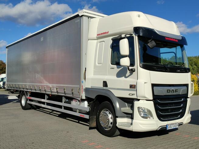 DAF CF 290 E6 Firana Tył Drzwi Dach Podnoszony / Zsuwany Długi 9.30m Ład-9300kg -18000kg Kabina Glob