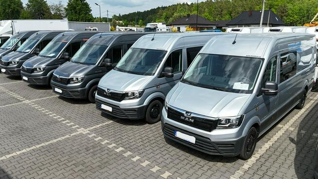 Volkswagen Crafter 3.180 Automat 7-OSÓB Brygadówka DOKA EXTRA LONG L5H3 Nowy 2024 Man