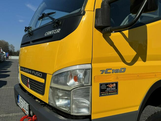 Mitsubishi Canter Fuso 4x4 17C18D 4.9/180KM Wywrotka 3-stronna Brygadówka DOKA 7 osób Klimatyzacja D