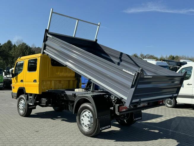 Mitsubishi Canter Fuso 4x4 17C18D 4.9/180KM Wywrotka 3-stronna Brygadówka DOKA 7 osób Klimatyzacja D