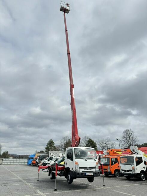 Nissan Cabstar Podnośnik Koszowy 25m CMC PLA 250 Zwyżka Pilot Wumag GSR Multitel P7