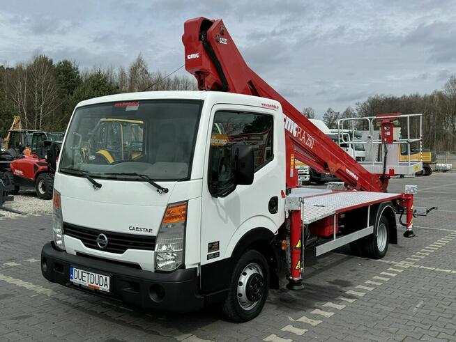 Nissan Cabstar Podnośnik Koszowy 25m CMC PLA 250 Zwyżka Pilot Wumag GSR Multitel P7