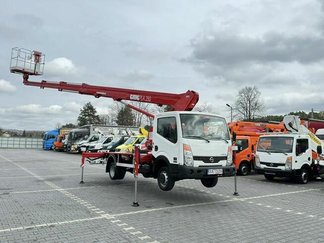 Nissan Cabstar Podnośnik Koszowy 25m CMC PLA 250 Zwyżka Pilot Wumag GSR Multitel P7