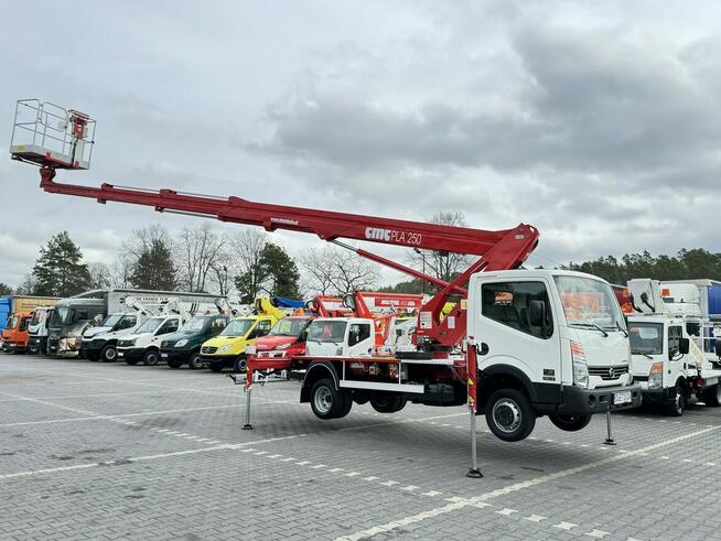 Nissan Cabstar Podnośnik Koszowy 25m CMC PLA 250 Zwyżka Pilot Wumag GSR Multitel P7