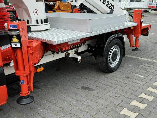 Mercedes Sprinter Podnośnik Koszowy 22m RUTHMANN TB 220 Zwyżka Palfinger Wumag GSR P7