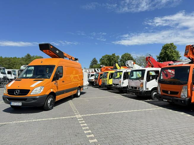 Mercedes Sprinter Zwyżka Podnośnik Koszowy VERSALIFT KLUBB ET-36-LF UDT Wysokość Podnoszenia 14m 100