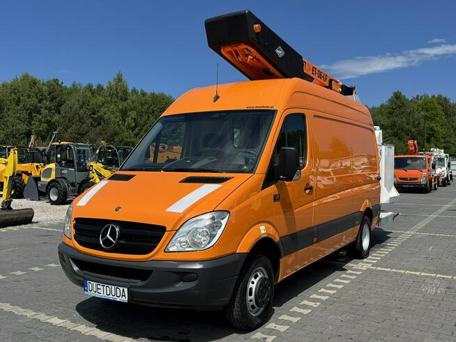 Mercedes Sprinter Zwyżka Podnośnik Koszowy VERSALIFT KLUBB ET-36-LF UDT Wysokość Podnoszenia 14m 100