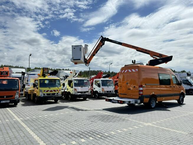 Mercedes Sprinter Zwyżka Podnośnik Koszowy VERSALIFT KLUBB ET-36-LF UDT Wysokość Podnoszenia 14m 100