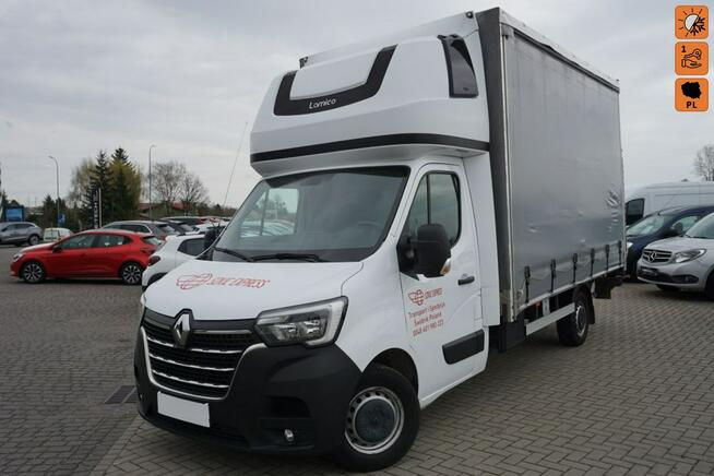 Renault Master L3 2.3DCI 165KM 3.5T Packclim Plandeka Winda, salon f.VAT