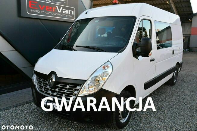 Renault Master średniak 7 osobowy L2H2 brygadówka doka