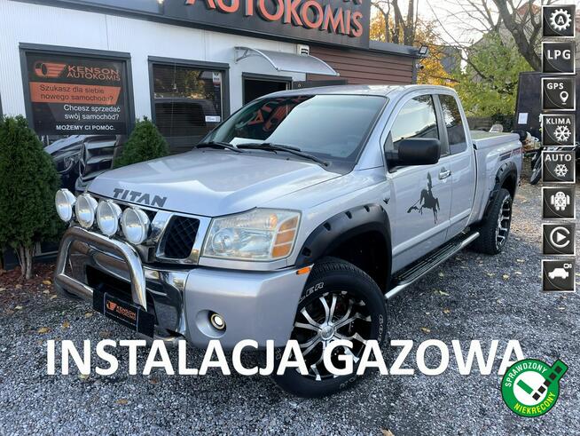 Nissan Titan LPG do 2031,Tempomat, Klimatyzacja, Navi, Hak, Android, USB, Bluetooth
