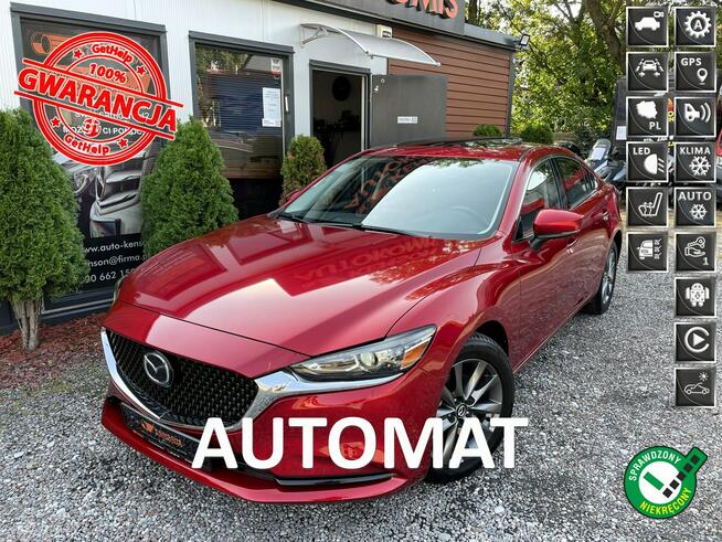 Mazda 6 Aktywny Tempomat, Asystent Pasa, Klimatyzacja, Kamera cofania, LED