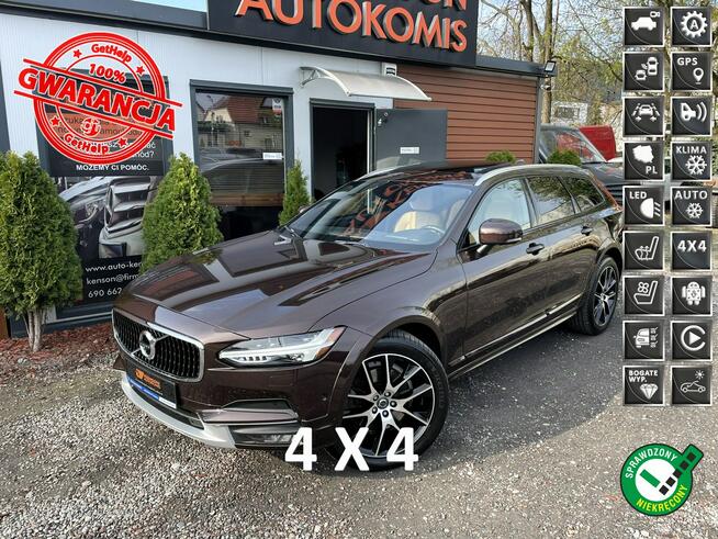 Volvo  V90 Cross Country Inscription, HAK, 4x4,LED,Masaże,Grzane Fotele/Kierownica/Wentyle, B&W