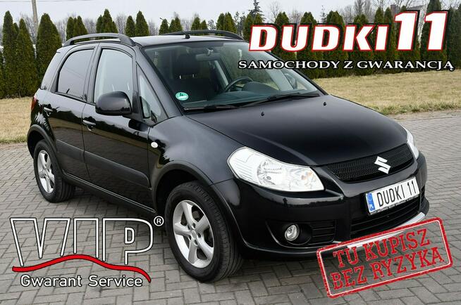 Suzuki SX4 1,6benz DUDKI11 4X4,Klimatronic,Hands-Free.kredyt.OKAZJA