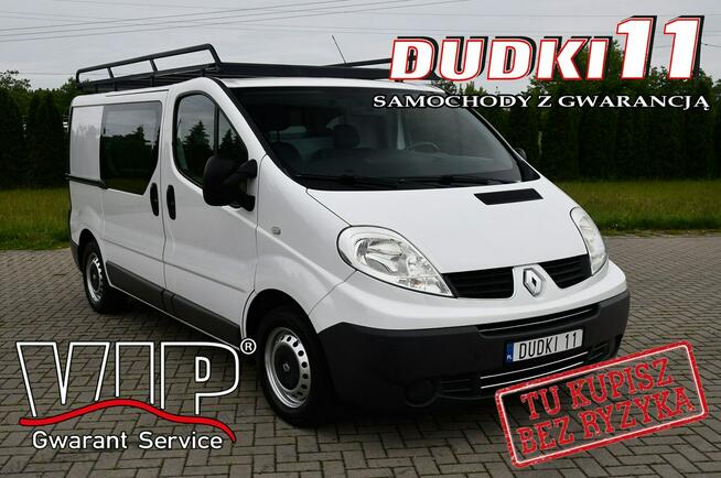 Renault Trafic 2,0dci 3 Osoby El.szyby.Centralka.Serwis.Klimatyzacja.Hak.kredyt.OKAZJ