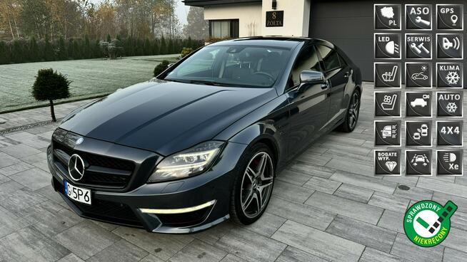 Mercedes CLS 63 AMG Okazja 63s amg radary full led 4-Matic  mały przebieg zamiana 1.r.gwar