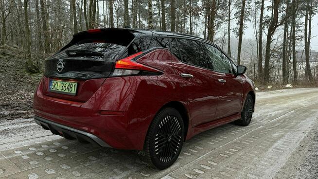 Nissan Leaf max wersja bateria 62kWh 25 tyskm moc 217KM jedyny taki okazja gwaranc