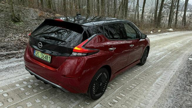 Nissan Leaf max wersja bateria 62kWh 25 tyskm moc 217KM jedyny taki okazja gwaranc