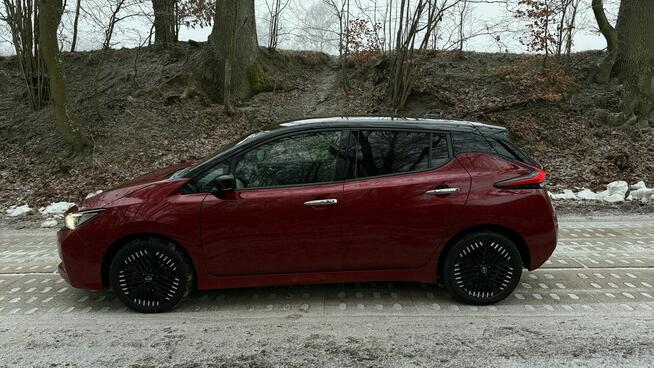 Nissan Leaf max wersja bateria 62kWh 25 tyskm moc 217KM jedyny taki okazja gwaranc