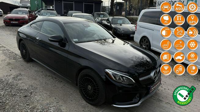 Mercedes C 300 Coupé 4-Matic bardzo bogata wersja stan idealny 1 wl zamina 1.gwarancj