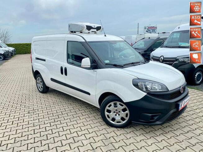 Fiat Doblo SALON PL / MROŻNIA - CHŁODNIA -20st.C / DŁUGI / 133 tys.km / GWARANCJA