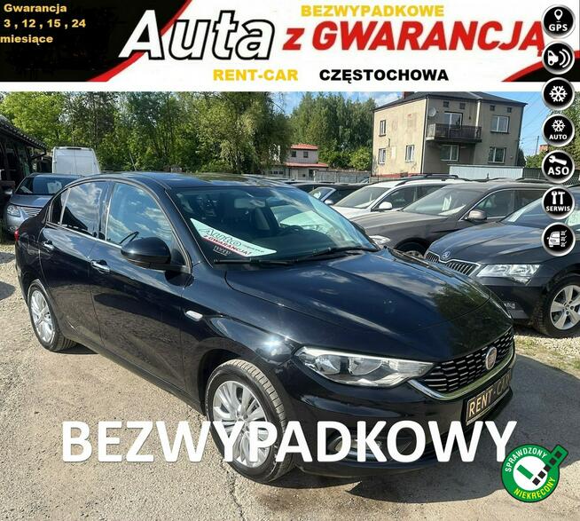 Fiat Tipo 1.3MultiJet 95PS Bezwypadkowy Serwis Klimatronik*VIP GWARANCJA*