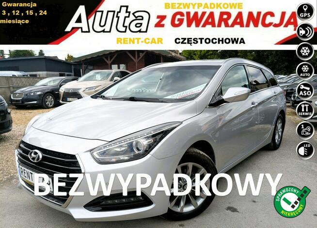 Hyundai i40 1.7CRDi*115PS*OPŁACONY Bezwypadkowy Klimatronik Serwis*GWARANCJA24 M*