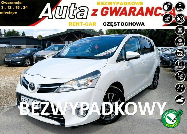 Toyota Verso 1.6D4D*OPŁACONY Bezwypadkowy*Panorama*7Osób*Kamera*Serwis*GWARANCJA24M