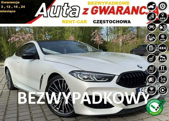 BMW 850 i M-Pakiet*530PS*XDrive*Zarejestrowany*Bezwypadkowy*Serwis GWARANCJA