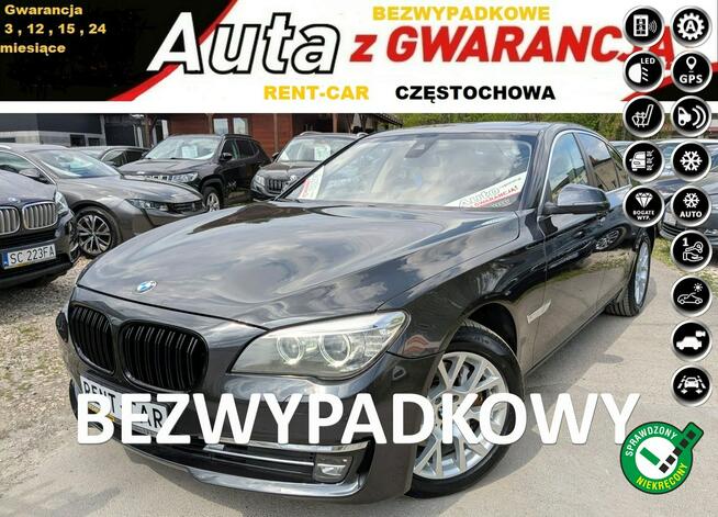 BMW 730 258PS*OPŁACONY*Bezwypadkowy Automat Navi Skóra*Serwis*VIP GWARANCJA24M