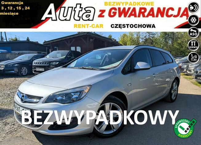 Opel Astra 1.6i*115PS*OPŁACONY Bezwypadkowy Klimatyzacja*Serwis*GWARANCJA24M
