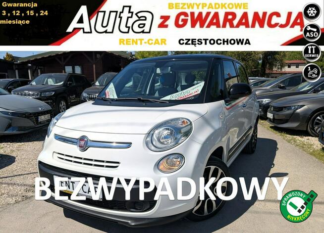 Fiat 500L 1.3D*85PS*OPŁACONY Bezwypadkowy*Klimatyzacja*Serwis*VIP GWARANCJA24M