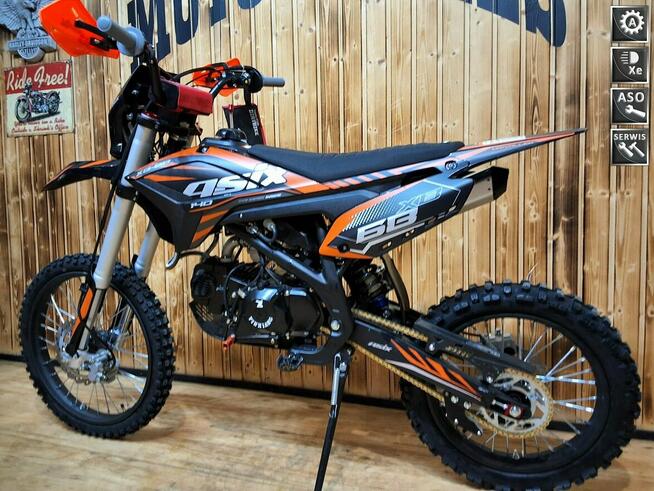 ASIX Inny XB-68 ASIX XB68 silnik 140ccm motocykl crossowy koła 19/16 serwis