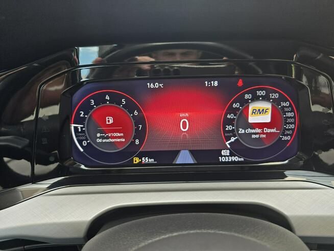 Volkswagen Golf Pierwszy Wł, Krajowy, Serwis, STAN IDEALNY, Bezwypadkowy