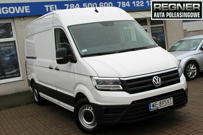 Volkswagen Crafter SalonPL FV23% 177KM LED Grzane Fotele Tempomat Webasto Gwar