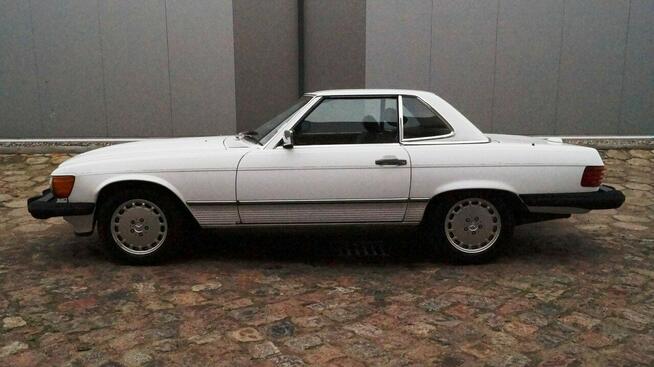 Mercedes SL 560 560SL R107 Cabrio Automat Hardtop Sprowadzony LUXURYCLASSIC