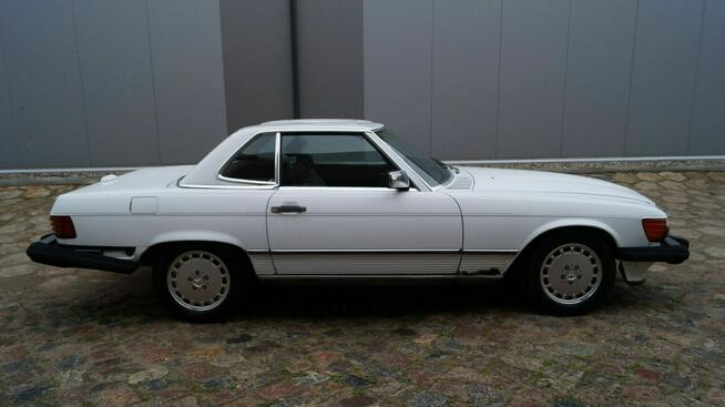 Mercedes SL 560 560SL R107 Cabrio Automat Hardtop Sprowadzony LUXURYCLASSIC