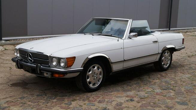 Mercedes SL 350 350SL R107 W107 Cabrio V8 Hardtop Sprowadzony LUXURYCLASSIC