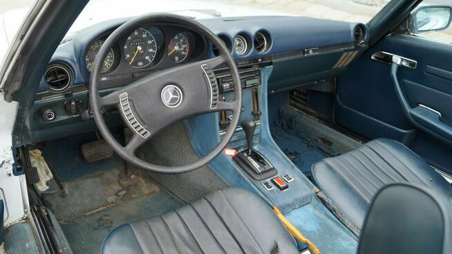 Mercedes SL 350 350SL R107 W107 Cabrio V8 Hardtop Sprowadzony LUXURYCLASSIC