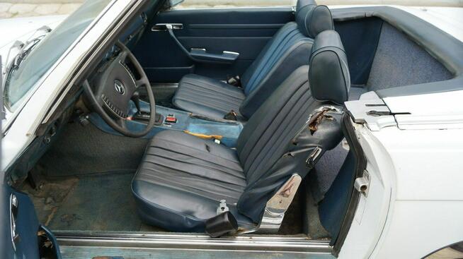 Mercedes SL 350 350SL R107 W107 Cabrio V8 Hardtop Sprowadzony LUXURYCLASSIC