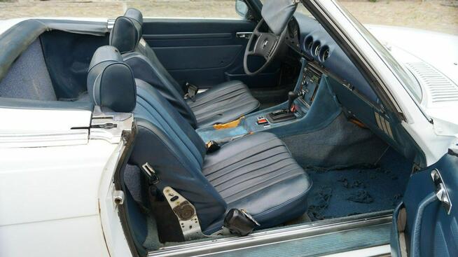 Mercedes SL 350 350SL R107 W107 Cabrio V8 Hardtop Sprowadzony LUXURYCLASSIC