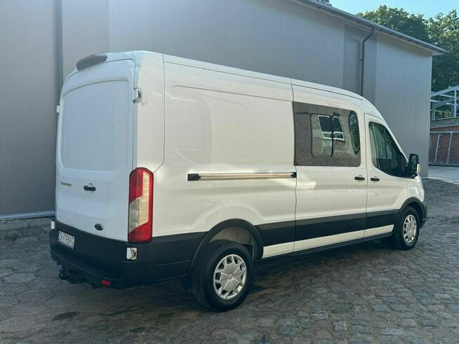 Ford Transit Salon PL L3H2 7-miejscowy Brygadówka Hak PDC Klima Bluetooth F.Vat23%