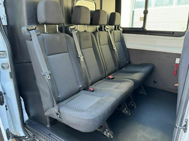Ford Transit Salon PL L3H2 7-miejscowy Brygadówka Hak PDC Klima Bluetooth F.Vat23%