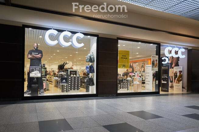 Lokal handlowy w Galerii Mazurskiej w Ostródzie.