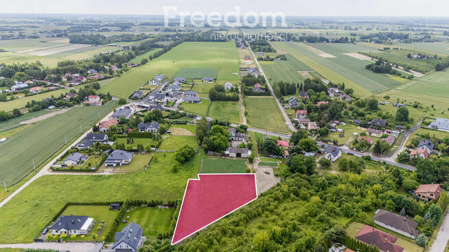 Na sprzedaż działka budowlana 2 146 m² Bronisławów