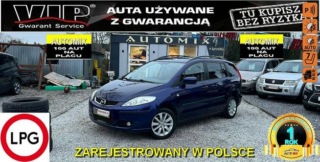 Mazda 5 2.0 z LPG !  ! ŚLICZNA ! 7-Os ,Zadbana ,GWARANCJA , Możliwa Zamiana