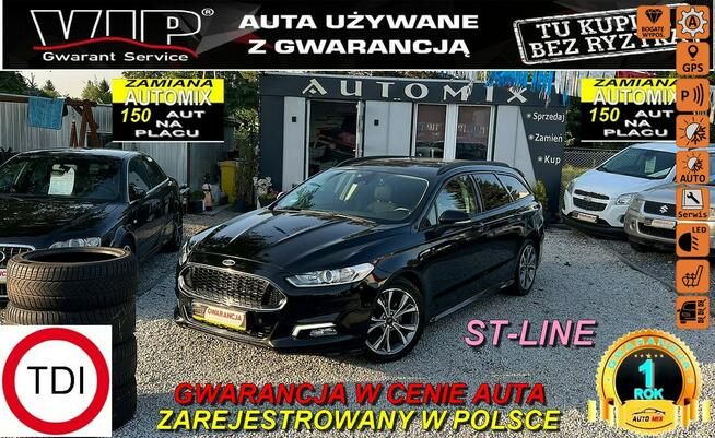 Ford Mondeo Pełny ST-LINE ! 2,0 Tdci 180KM ,Automat,Navi,GWARANCJA/Możliwa Zamiana